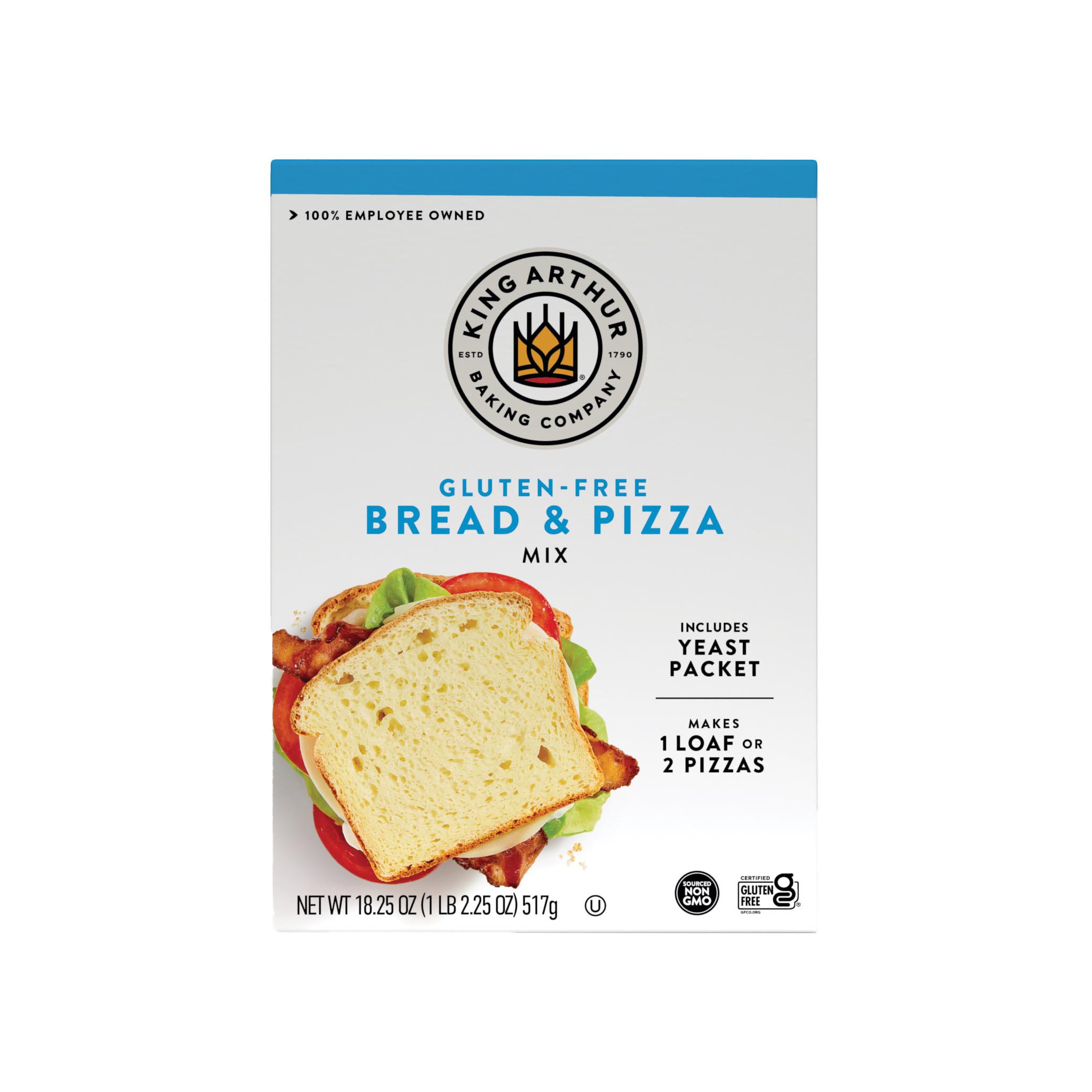 King Arthur Gluten Free Bread & Pizza Mix - Shop Baking ...