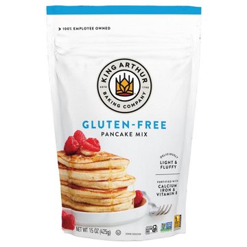 King Arthur Gluten Free Pancake Mix, 15 oz