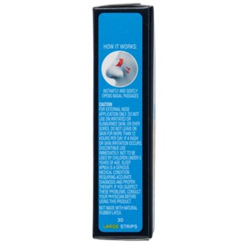 H-E-B Clear Nasal Strips - Large, 30 ct