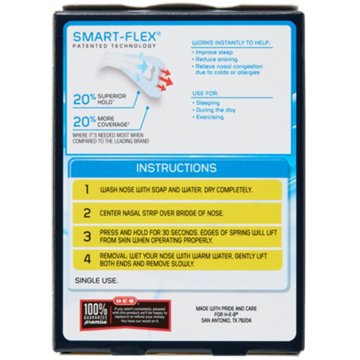 H-E-B Clear Nasal Strips - Medium, 30 ct