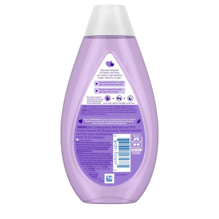 Johnson's Baby Bedtime Bubble Bath - Shop Bath & Hair Care At H-E-B