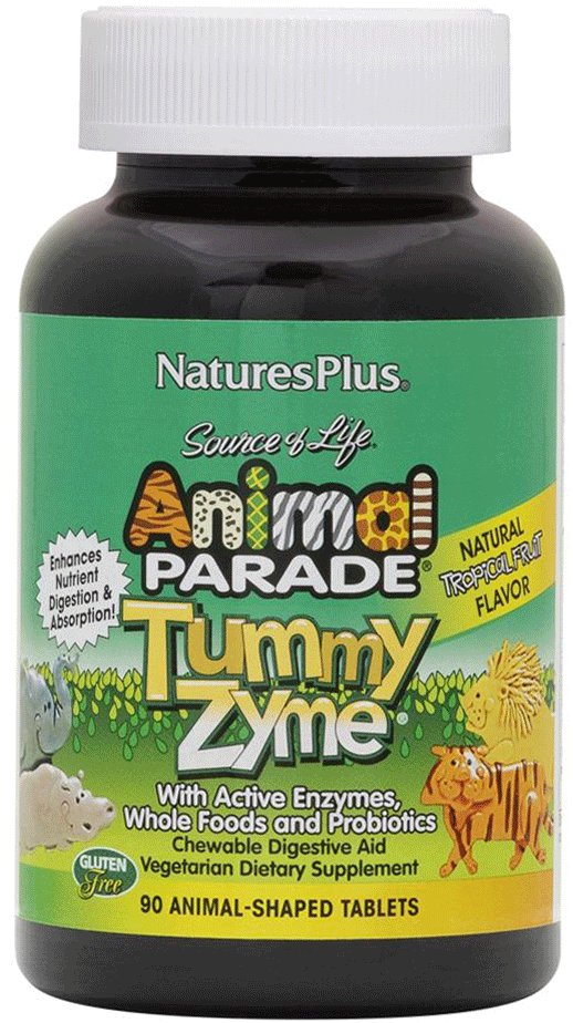 NaturesPlus Animal Parade Tummy Zyme Chewable Tablets - Shop ...