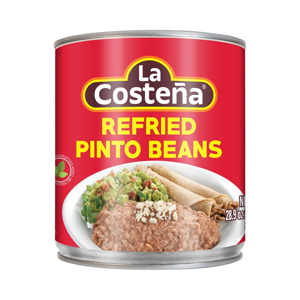 La Costena Refried Pinto Beans Shop Beans & Legumes at HEB