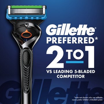 Gillette Fusion5 ProGlide Razor Cartridge Refills for Men