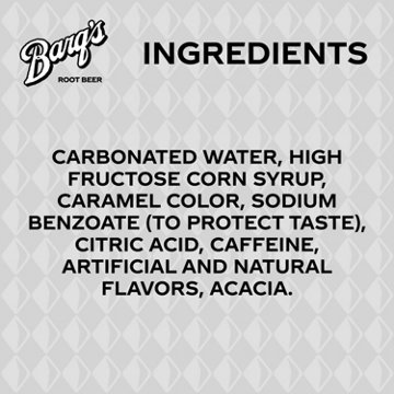 Barq's Root Beer Soda Soft Drink