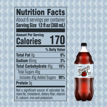 Barq's Root Beer Soda Soft Drink