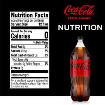 Coca-Cola Zero Sugar Diet Soda Soft Drink