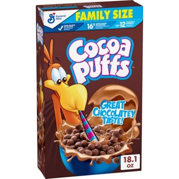 General Mills Cocoa Puffs Cereal - Family Size