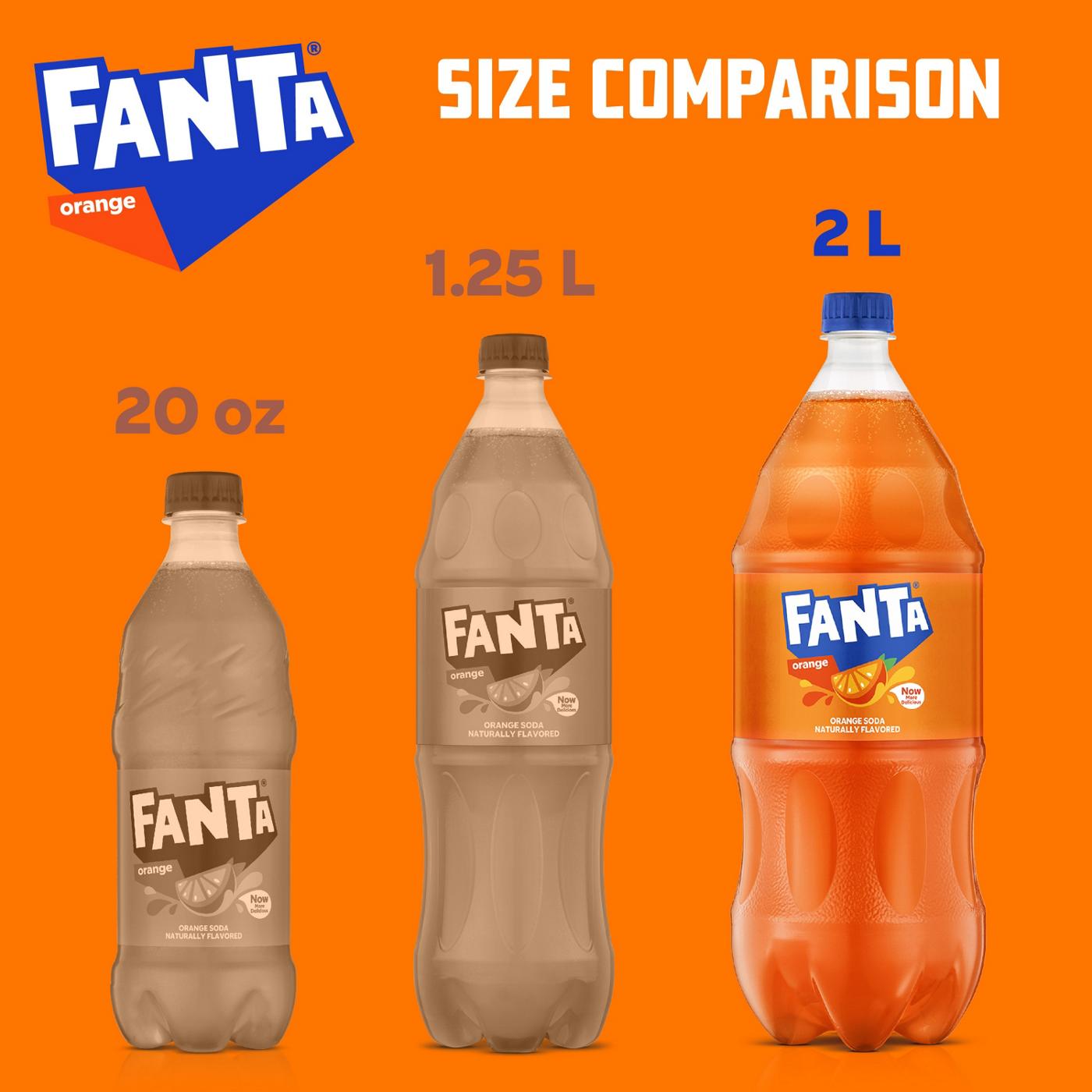 Fanta Orange Soda; image 2 of 3