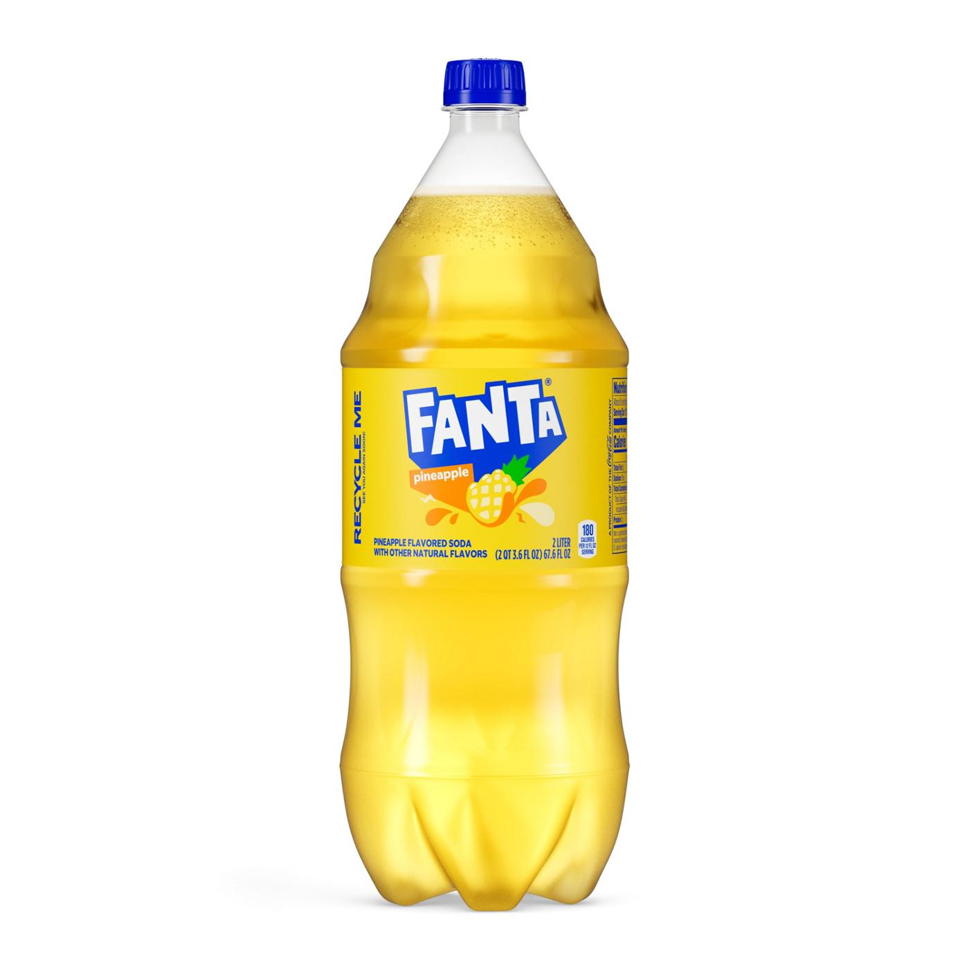 Fanta Pineapple Soda; image 1 of 4