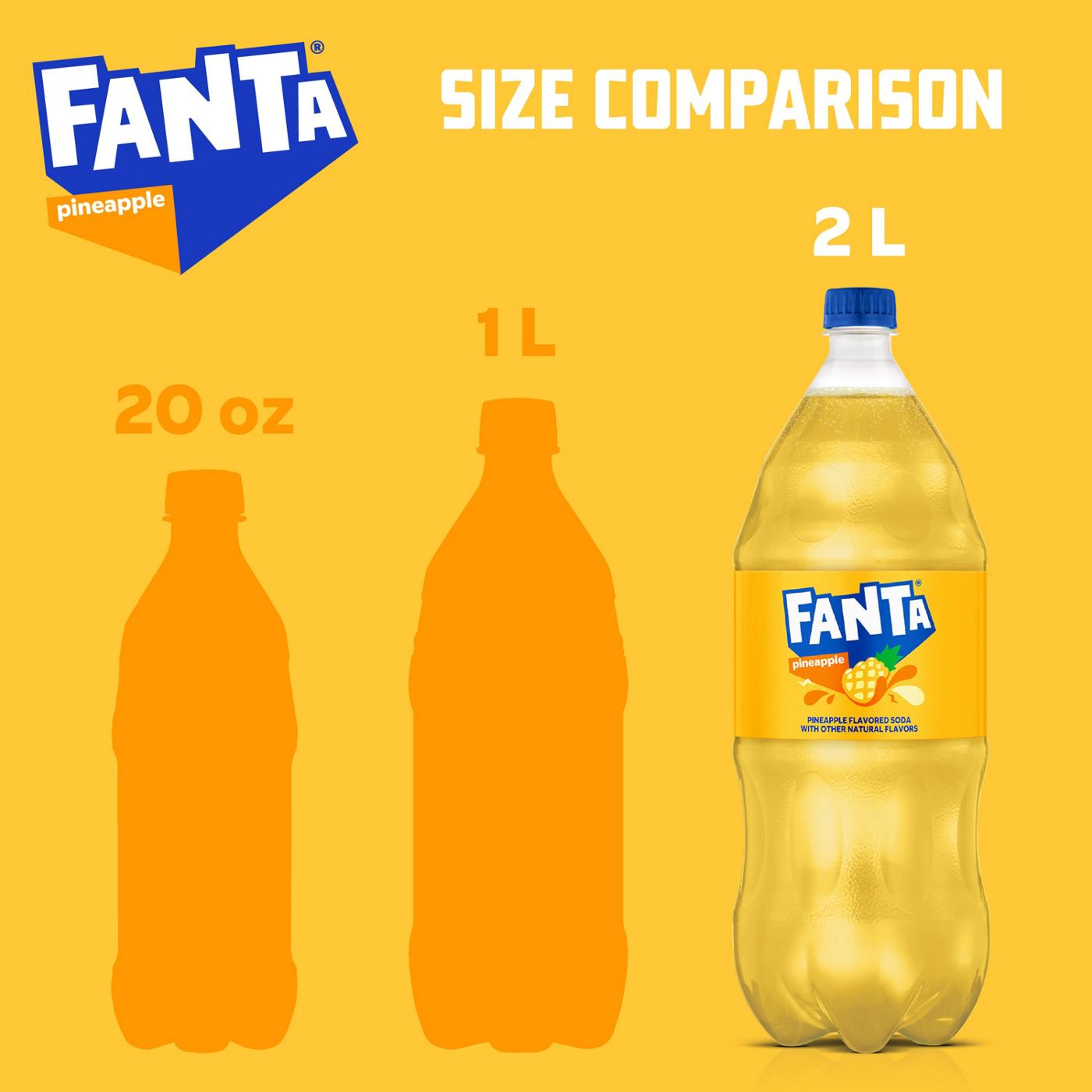 Fanta Pineapple Soda; image 4 of 4