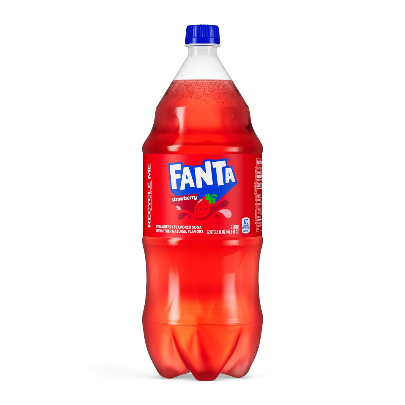 Fanta Strawberry Soda; image 1 of 4