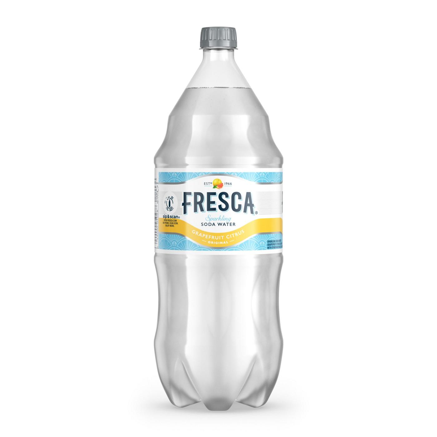 Fresca Grapefruit Citrus Sparkling Soda Water Bottles; image 1 of 6