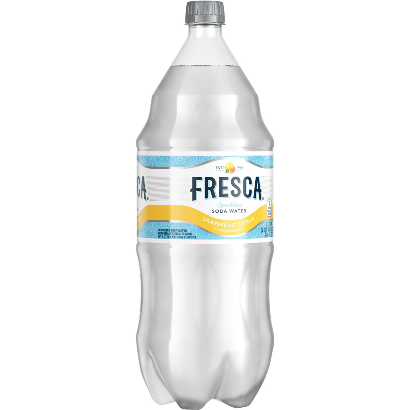 Fresca Grapefruit Citrus Sparkling Soda Water Bottles; image 3 of 6