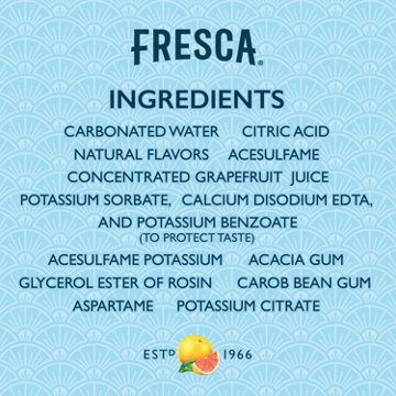 Fresca Citrus Soda Soft Drink
