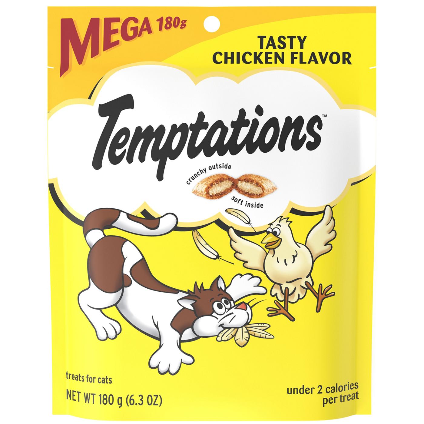 Temptations Classic Crunchy and Soft Cat Treats Tasty Chicken Flavor; image 1 of 5
