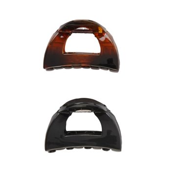 Scunci No-Slip Grip Jaw Clips, 2 ct