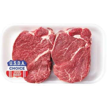 H-E-B Boneless Beef Tenderloin Steaks - USDA Choice, Avg. 1.07 lbs