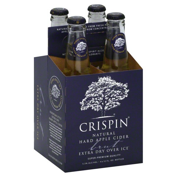 Crispin Brut Natural Hard Apple Cider, Glass Bottles Shop Hard cider