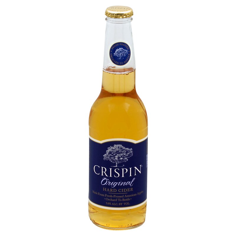 Set Of 4 NIB Crispin Natural Hard Apple Cider Pilsner Style Glasses 