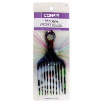 Conair Styling Essentials Printed Hair Pick, 1.00 ea