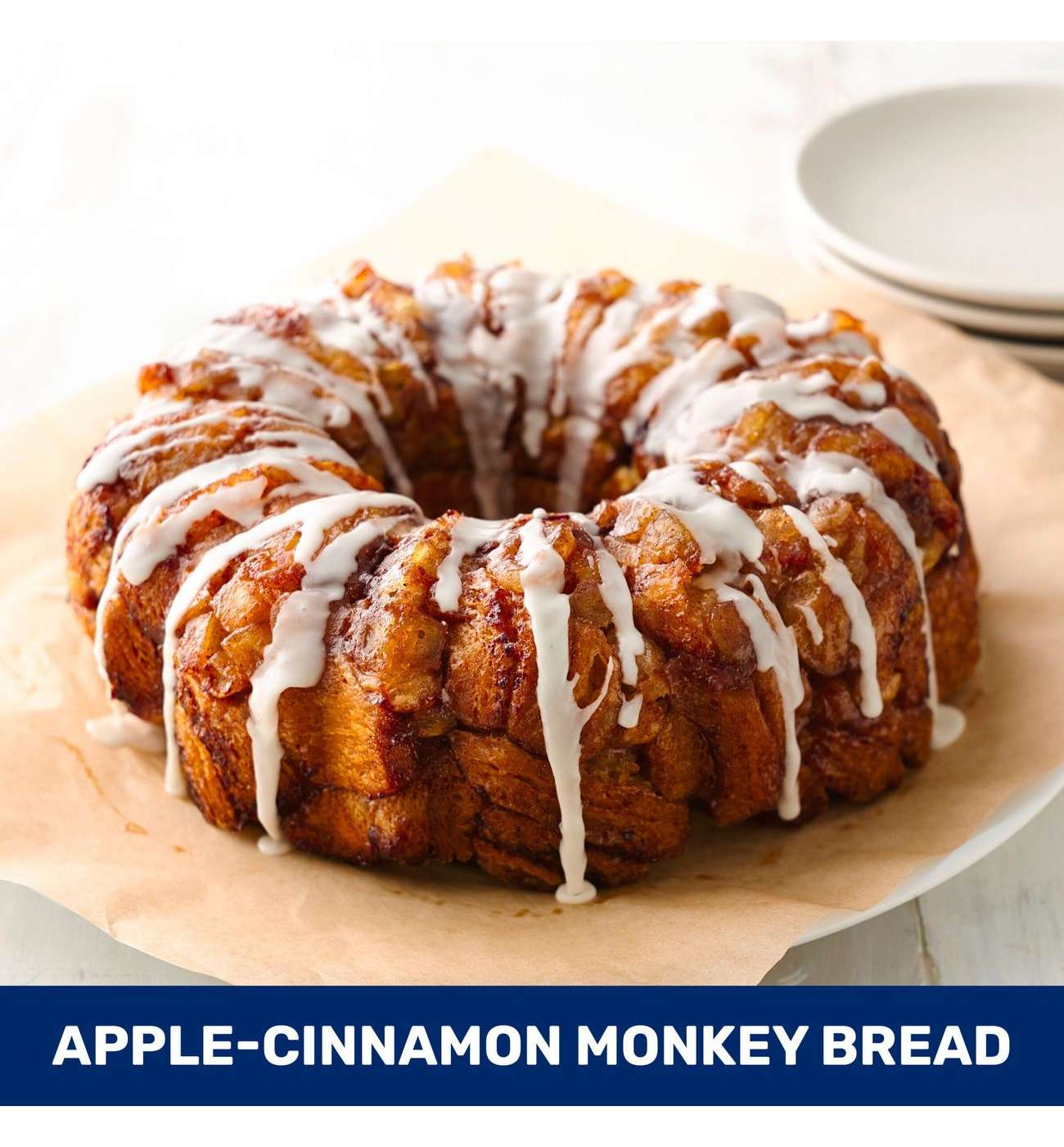 Pillsbury Cinnabon Flaky Cinnamon Rolls with Butter Cream Icing; image 5 of 6