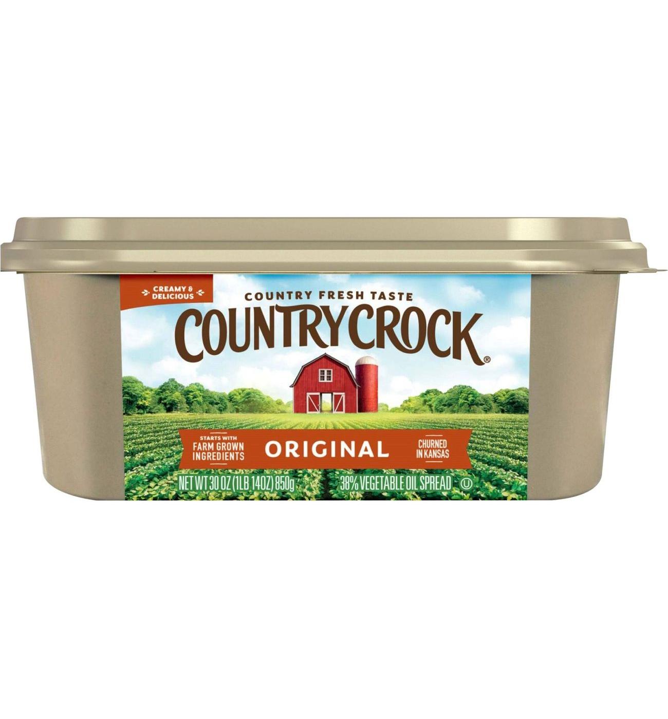 Country Crock Original Vegetable Oil Spread; image 1 of 7