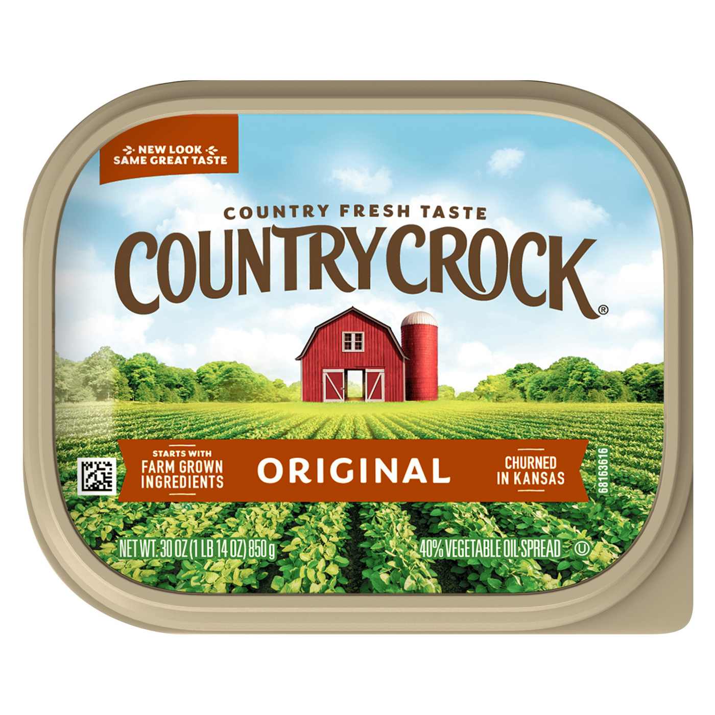 Country Crock Original Vegetable Oil Spread; image 2 of 9