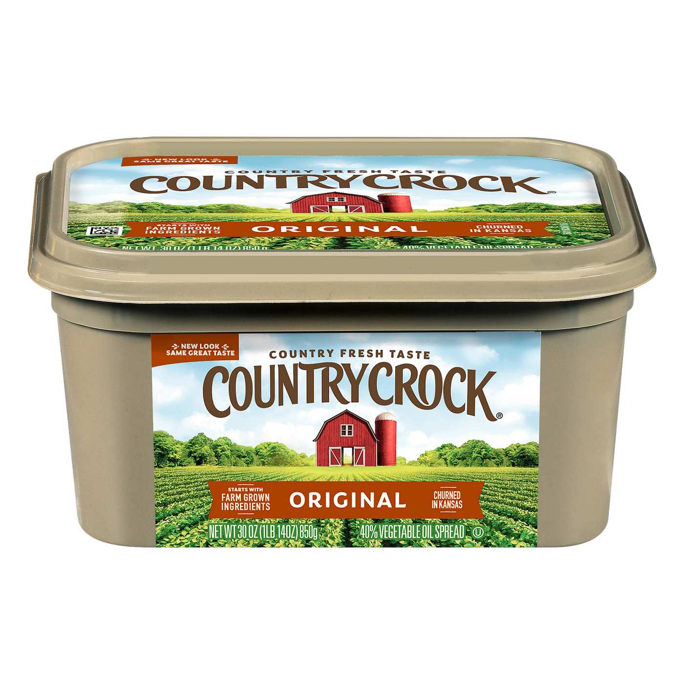 Country Crock Original Vegetable Oil Spread; image 3 of 9
