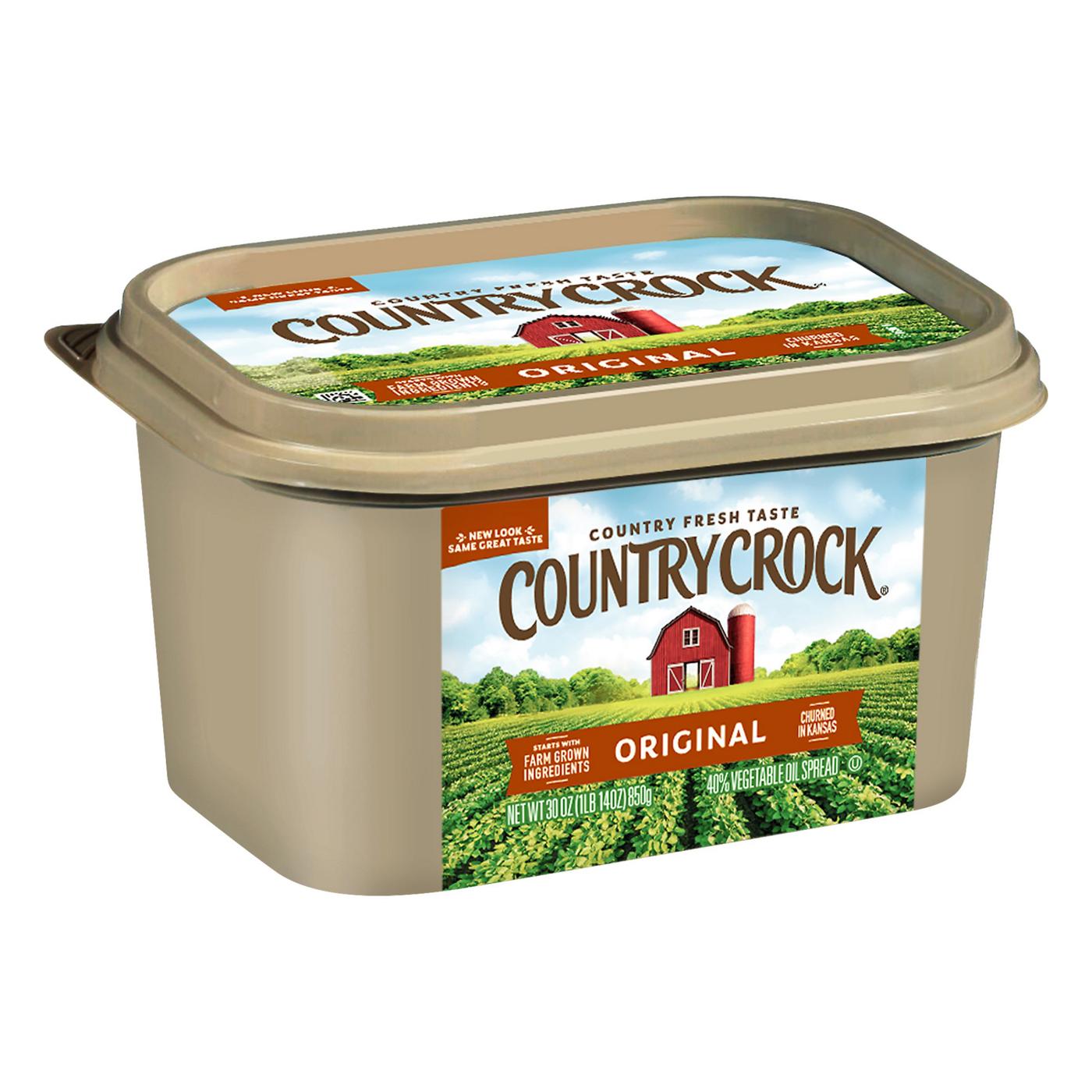 Country Crock Original Vegetable Oil Spread; image 8 of 9