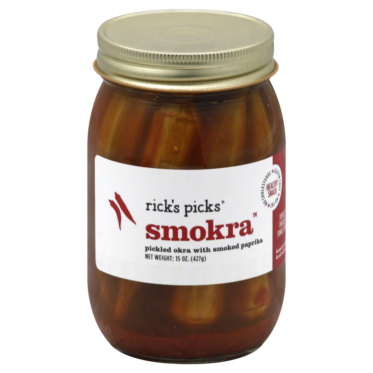 Ricks Picks Pickled Smokra Shop Pickles & cucumber at HEB
