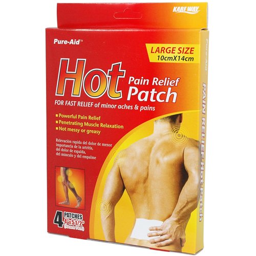 Pure Aid Pain Relief Hot Patch Shop Muscle & Joint Pain at HEB