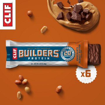 Clif Builders 20g Protein Bars -  Chocolate Peanut Butter