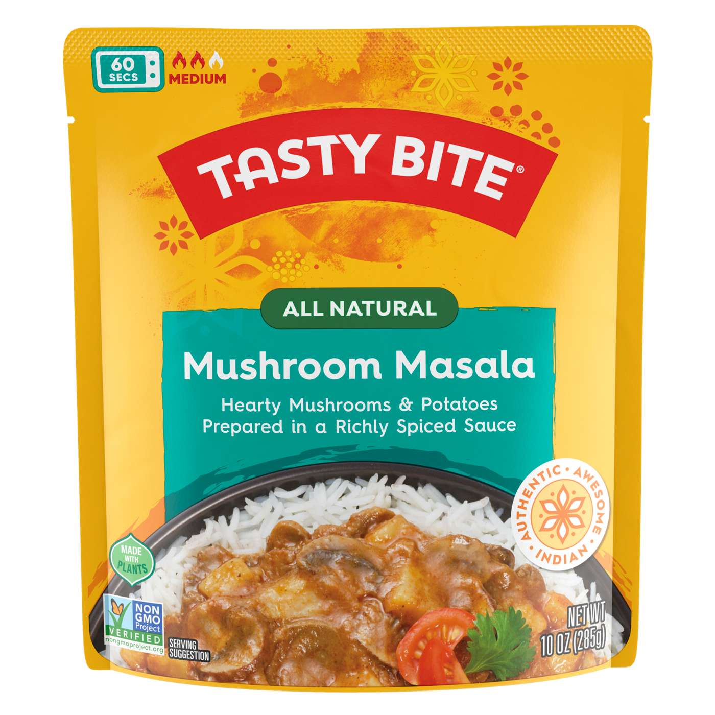 Tasty Bite Mushroom Masala; image 1 of 5