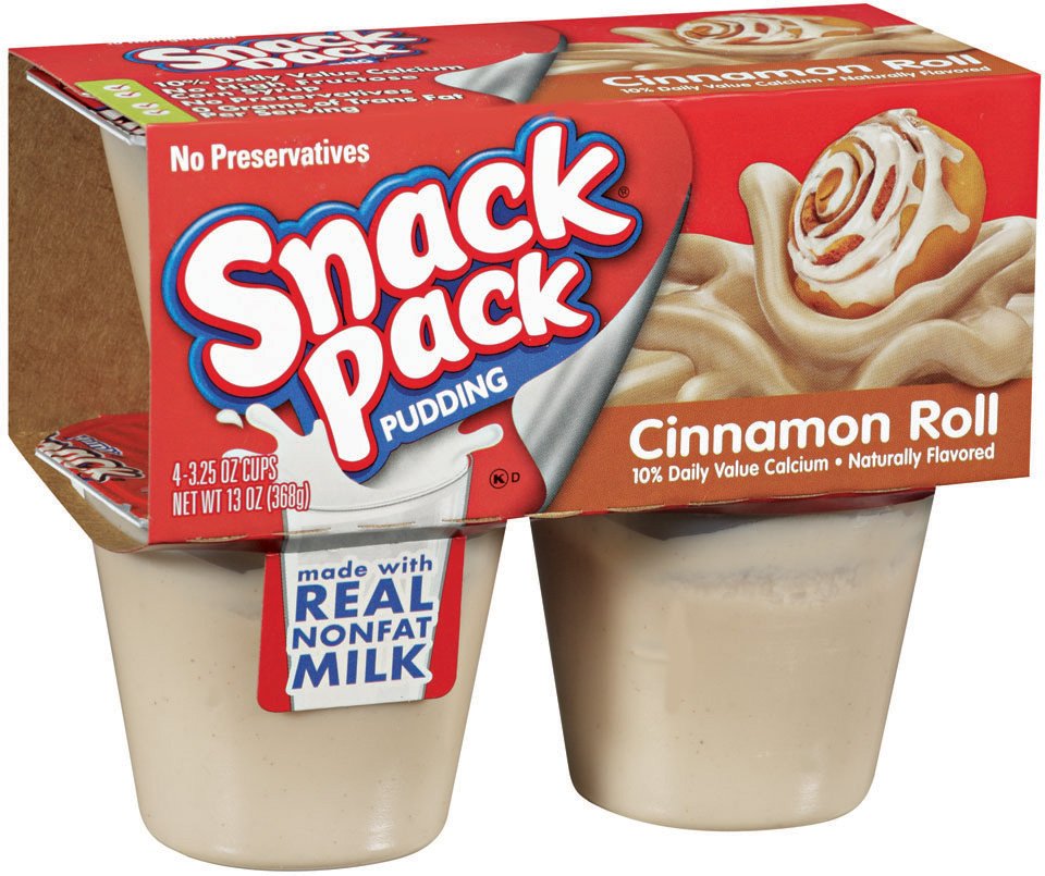 Hunt's Snack Pack Cinnamon Roll Pudding Shop Pudding & Gelatin at HEB