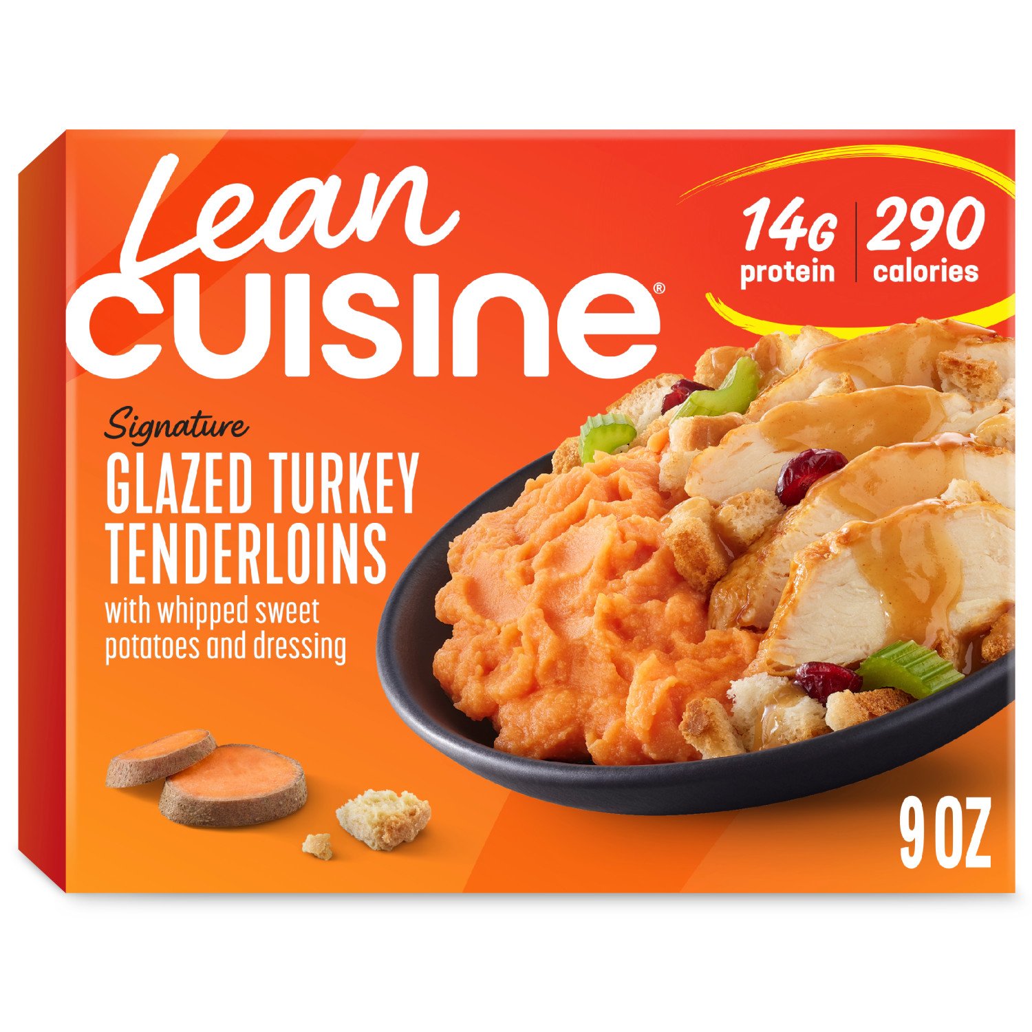 Lean Cuisine 14g Protein Glazed Turkey Tenderloins Frozen Meal Shop Entrees & sides at HEB
