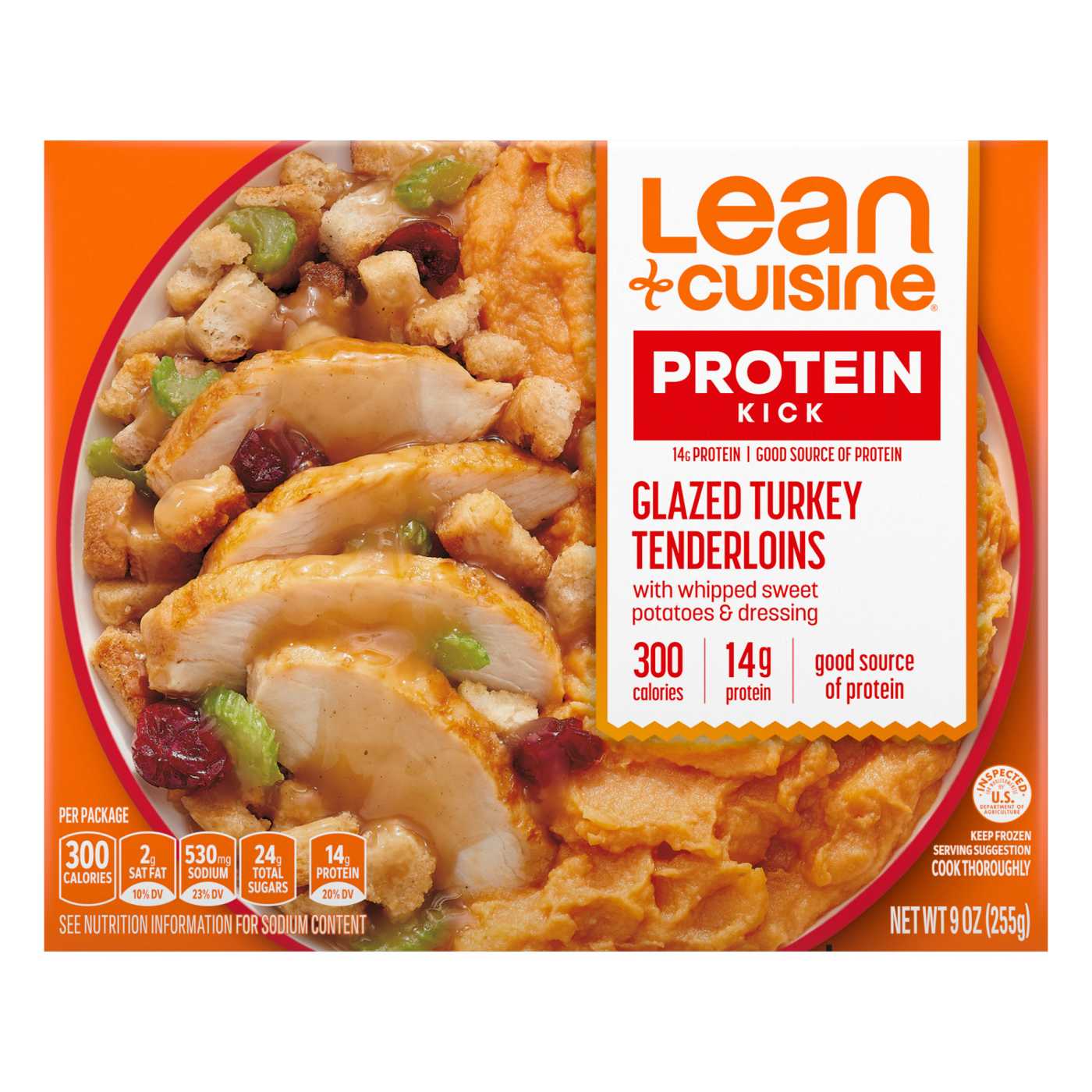 Lean Cuisine 14g Protein Glazed Turkey Tenderloins Frozen Meal; image 1 of 8
