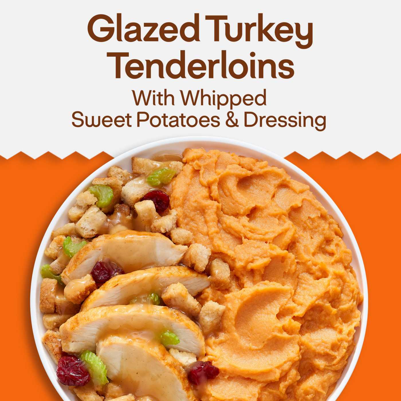 Lean Cuisine 14g Protein Glazed Turkey Tenderloins Frozen Meal; image 3 of 8