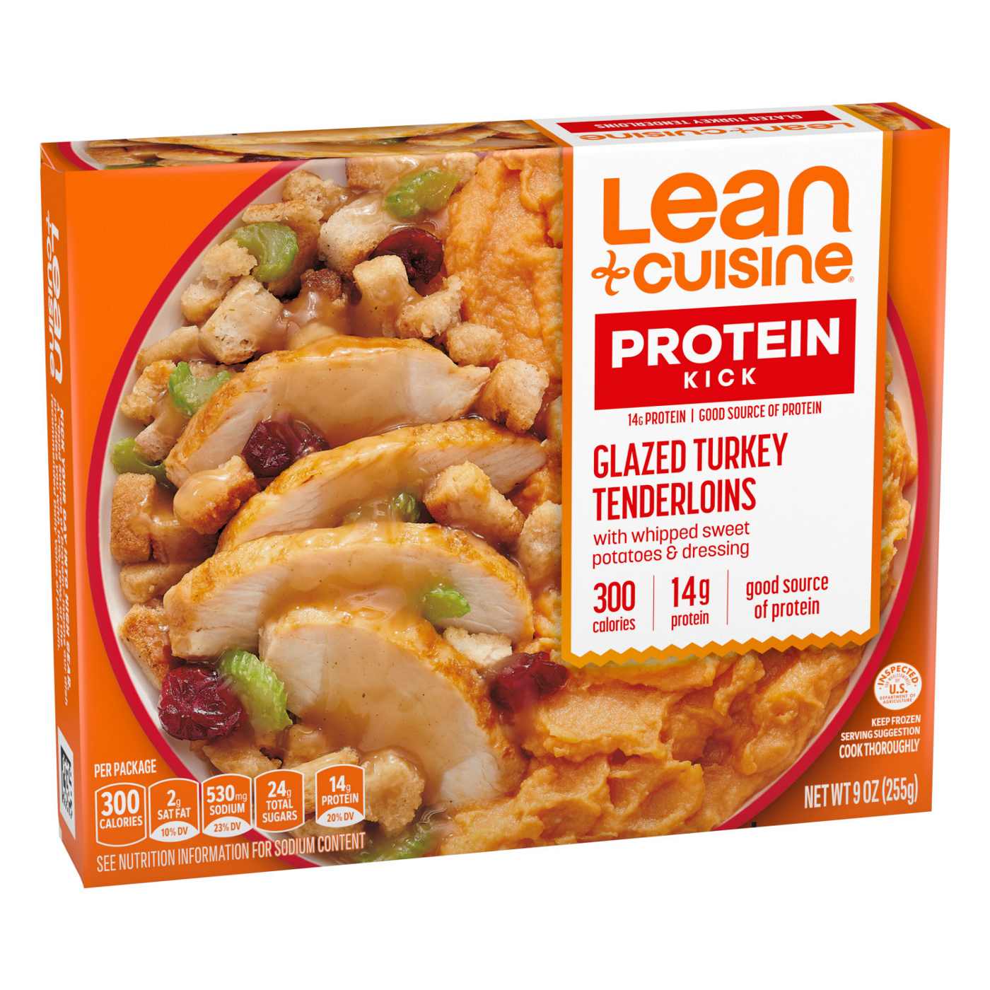 Lean Cuisine 14g Protein Glazed Turkey Tenderloins Frozen Meal; image 4 of 8
