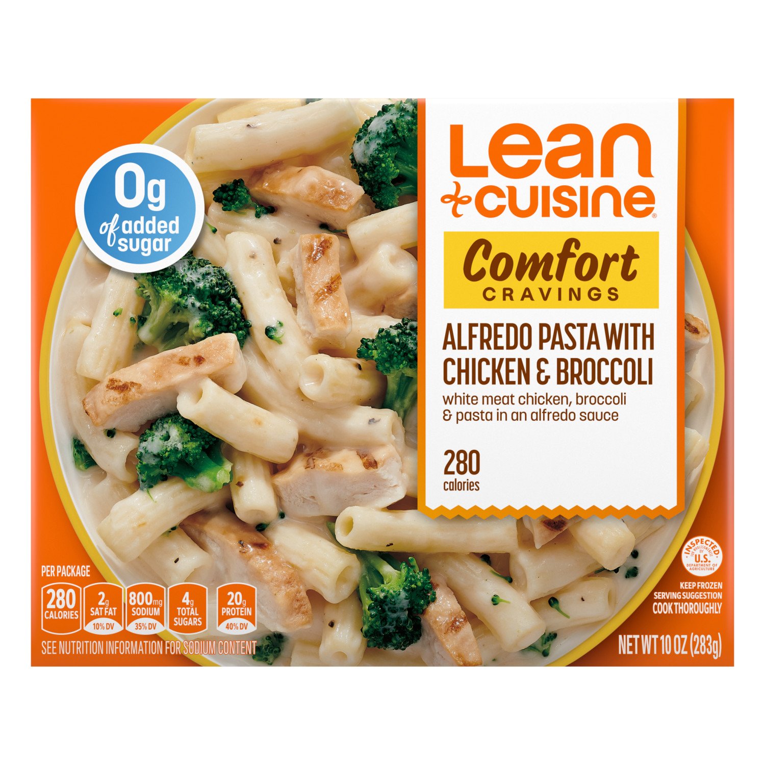 Lean Cuisine Comfort Cravings Broccoli & Chicken Alfredo Pasta Frozen