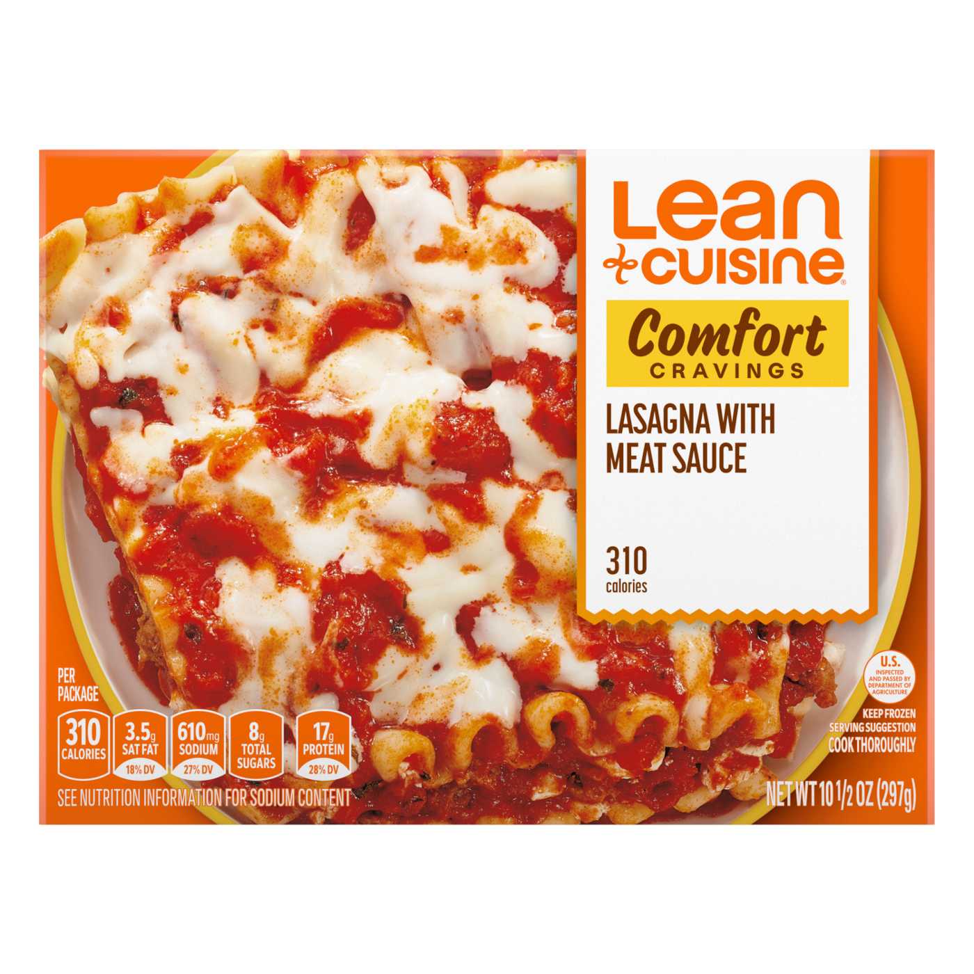 Lean Cuisine Comfort Cravings Meat Lasagna Frozen Meal; image 1 of 8