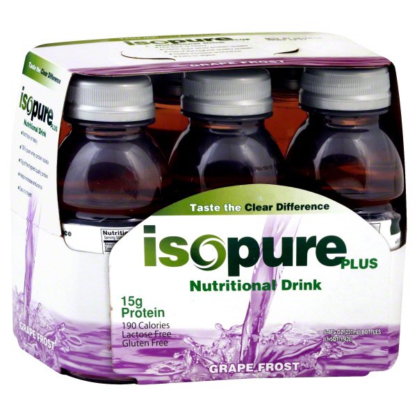 Isopure Grape Frost Nutritional Drink - Shop Diet & Fitness at H-E-B