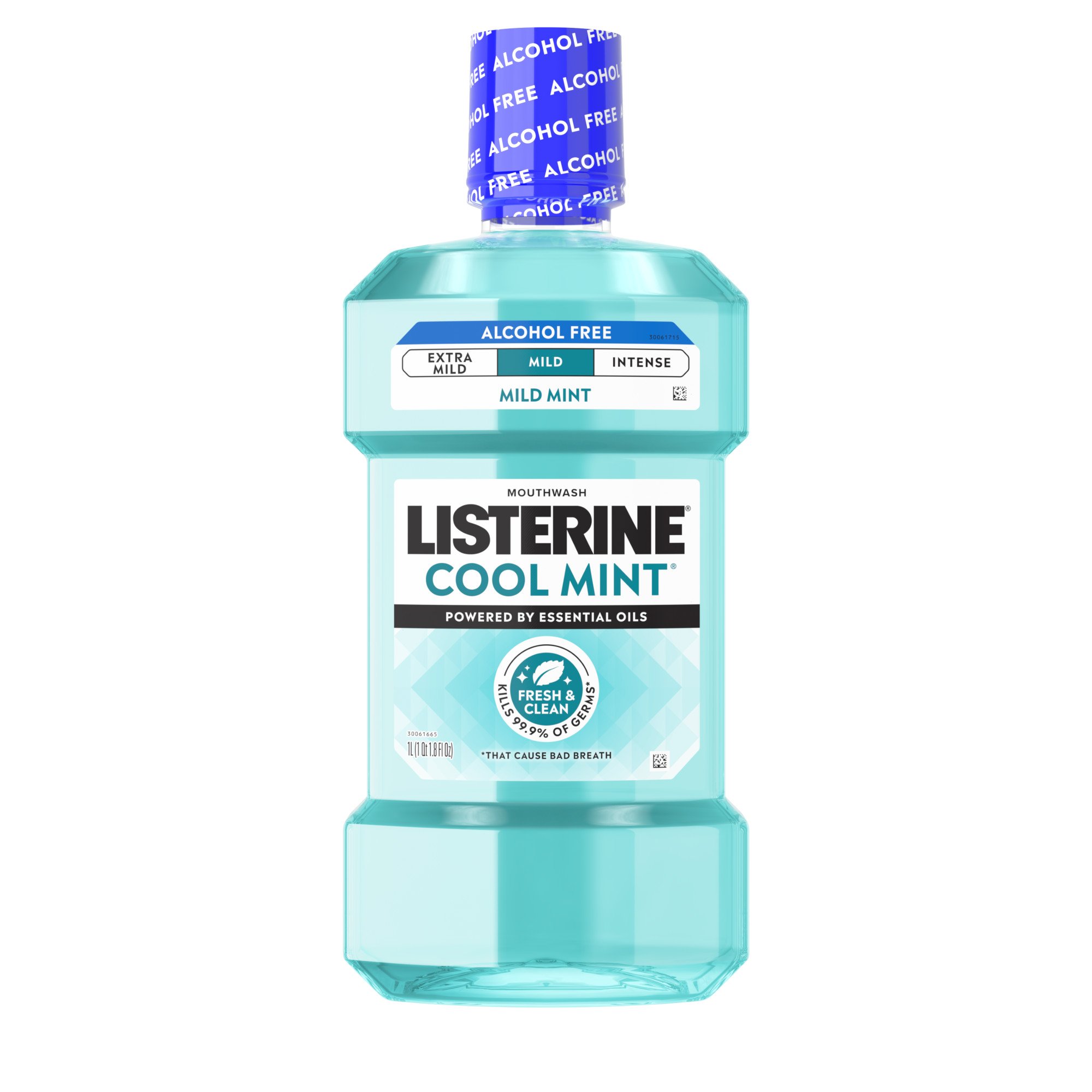 Listerine Cool Mint Zero Alcohol Mouthwash, 33.8 oz