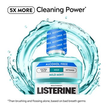 Listerine Cool Mint Zero Alcohol Mouthwash