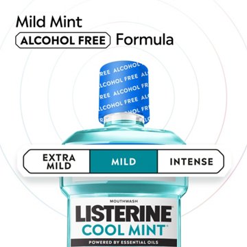 Listerine Cool Mint Zero Alcohol Mouthwash