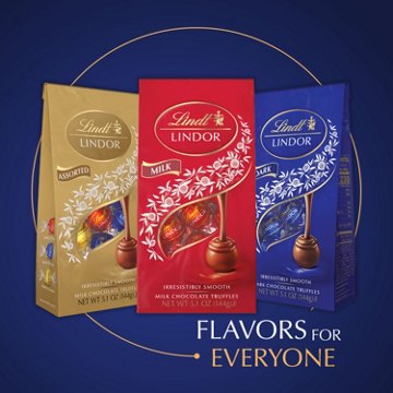 Lindt Lindor Dark Chocolate Truffles
