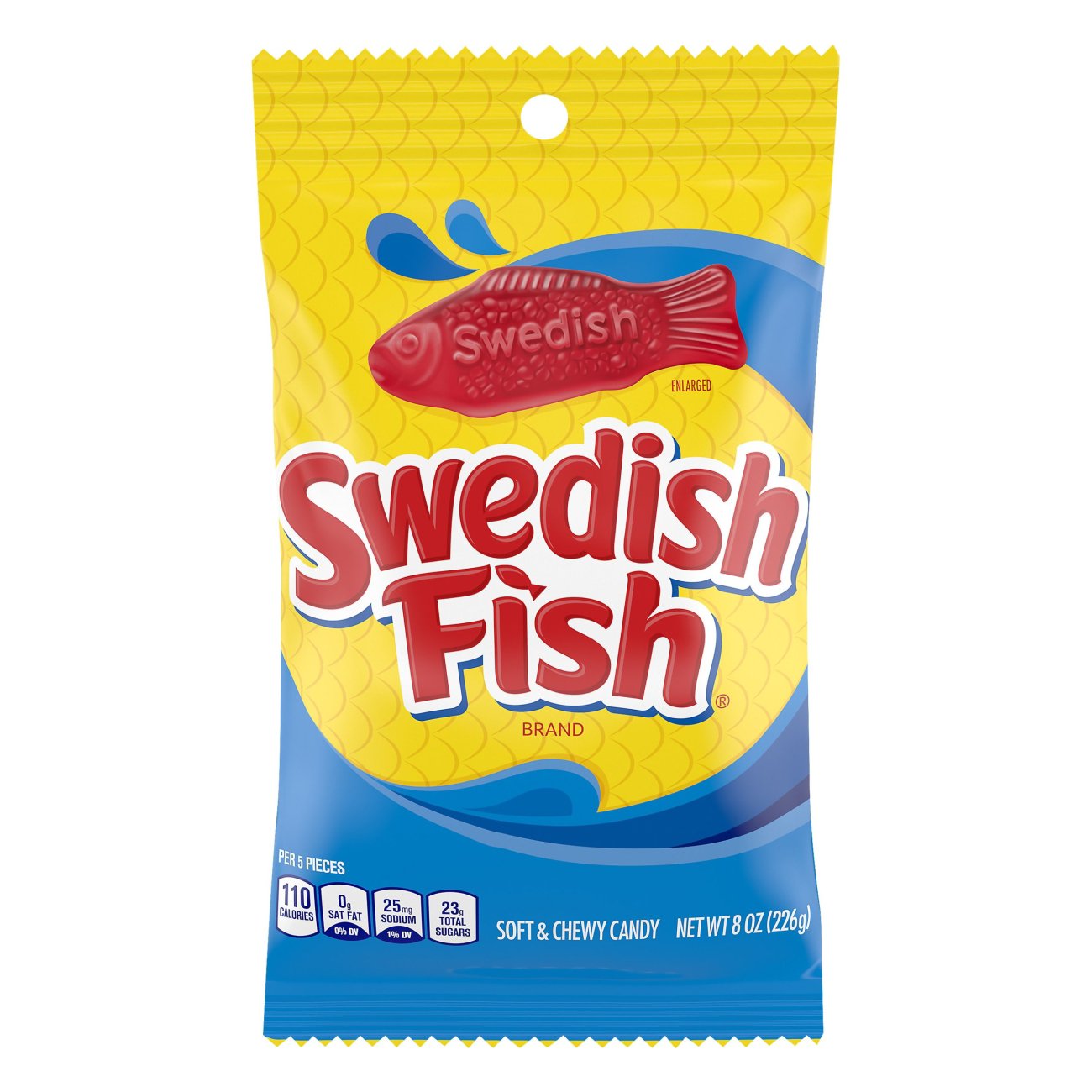 Swedish Fish Fat Free Soft & Chewy Candy