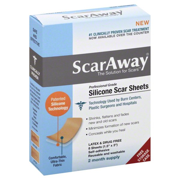 scar reduction silicone sheets