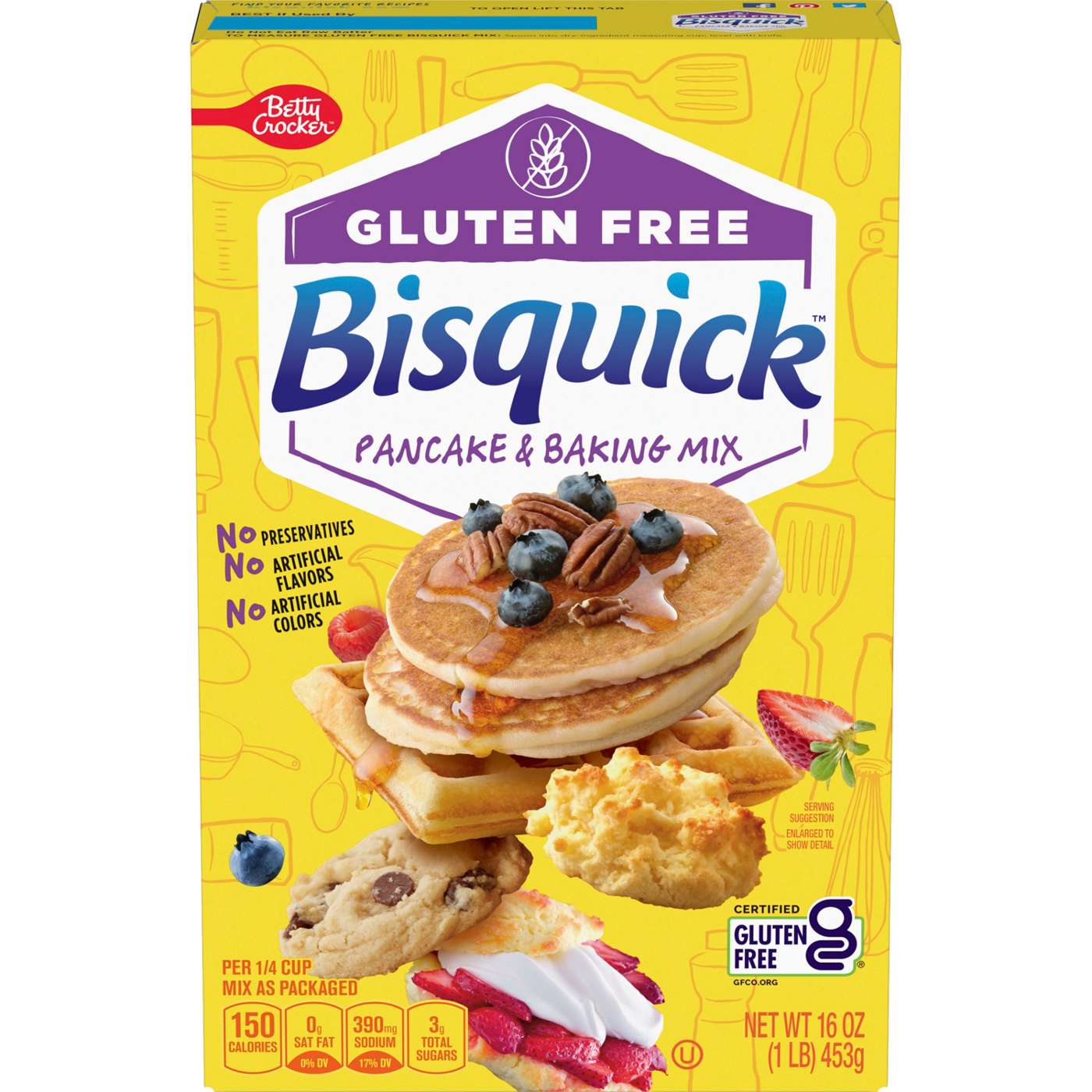 Bisquick Gluten Free Pancake & Baking Mix; image 1 of 2