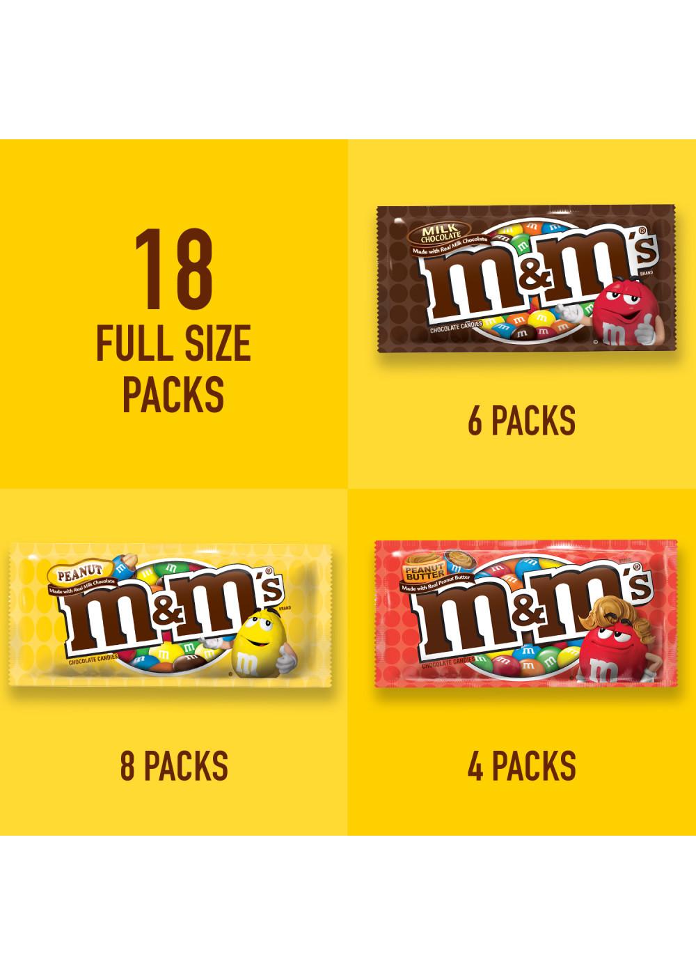 M&M'S Assorted Chocolate Candy - Variety Pack; image 2 of 5